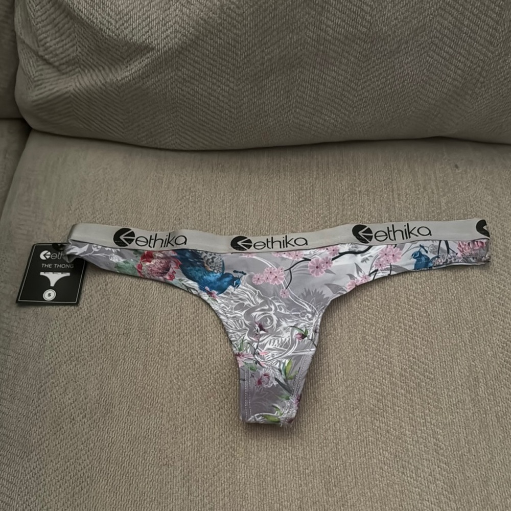 Ethika Floral Thong